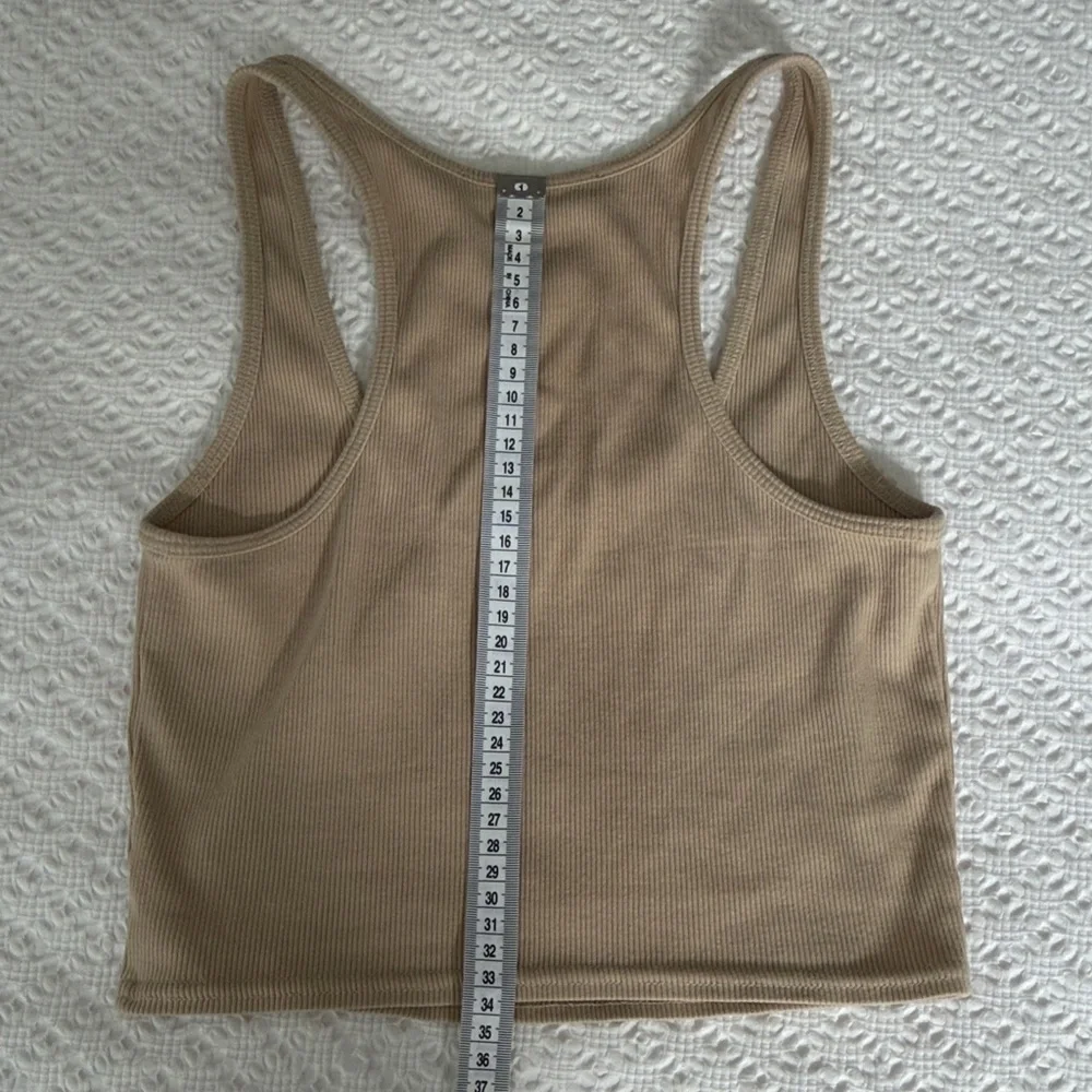 Kith Beige Ribbed Crop Top - Picture 5 of 5